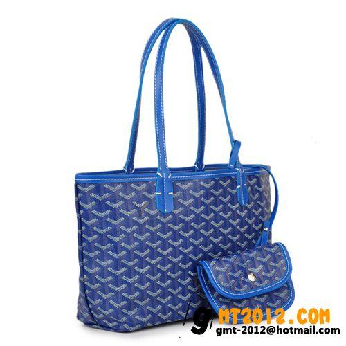 ゴヤールスーパーコピー トートバッグ サンルイGM ブルー GOYARD-028